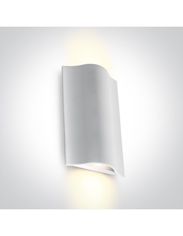 One Light outdoor wall lamp vertical unique style Efyra 2 67422A/W/W IP54