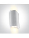 One Light outdoor wall lamp vertical unique style Efyra 2 67422A/W/W IP54
