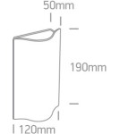 Outdoor wall lamps - One Light outdoor wall lamp vertical unique style Efyra 2 67422A/W/W IP54 - product 2