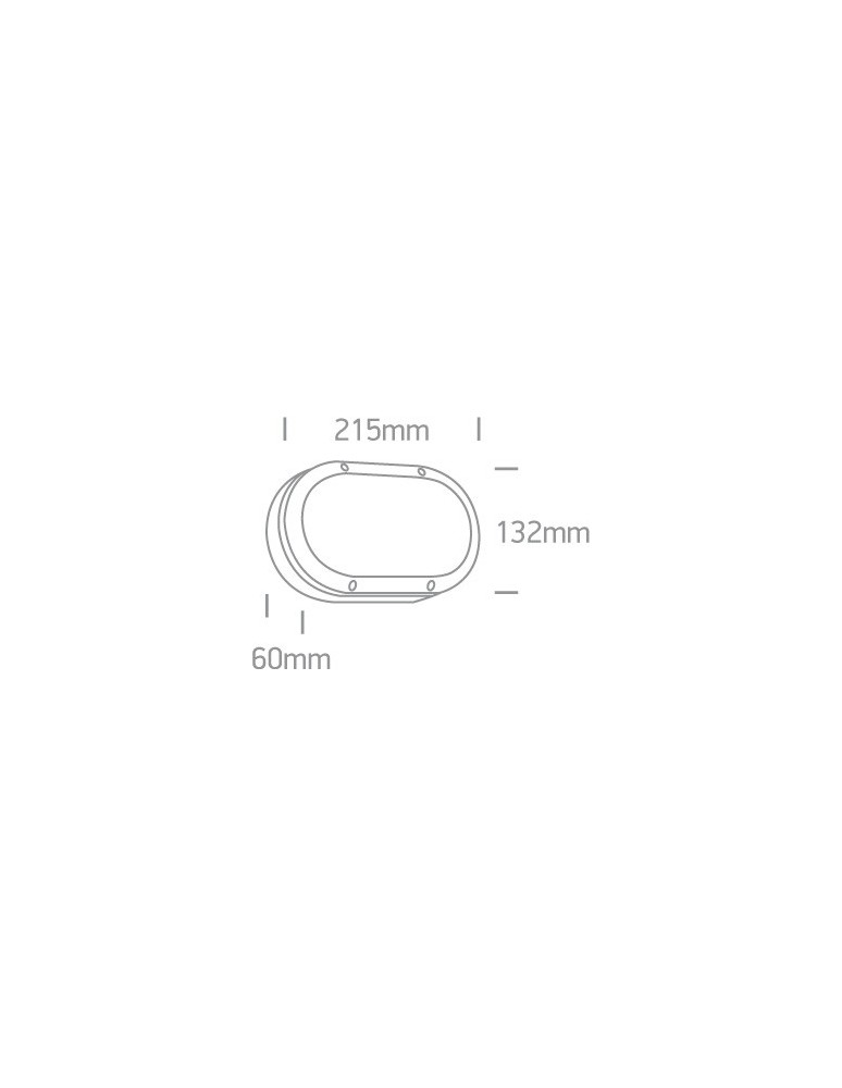 Outdoor wall lamps - One Light oval black wall sconce for façade Kentro 67442B/B/W IP54 - product kolory-swiatla.pl 2