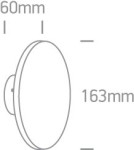 Outdoor wall lamps - One Light wall sconce ceiling light Fares 67450/W/W IP54 - product 3
