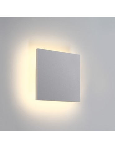 One Light LED square wall light plafond Prevedos 67450A/W/W IP54