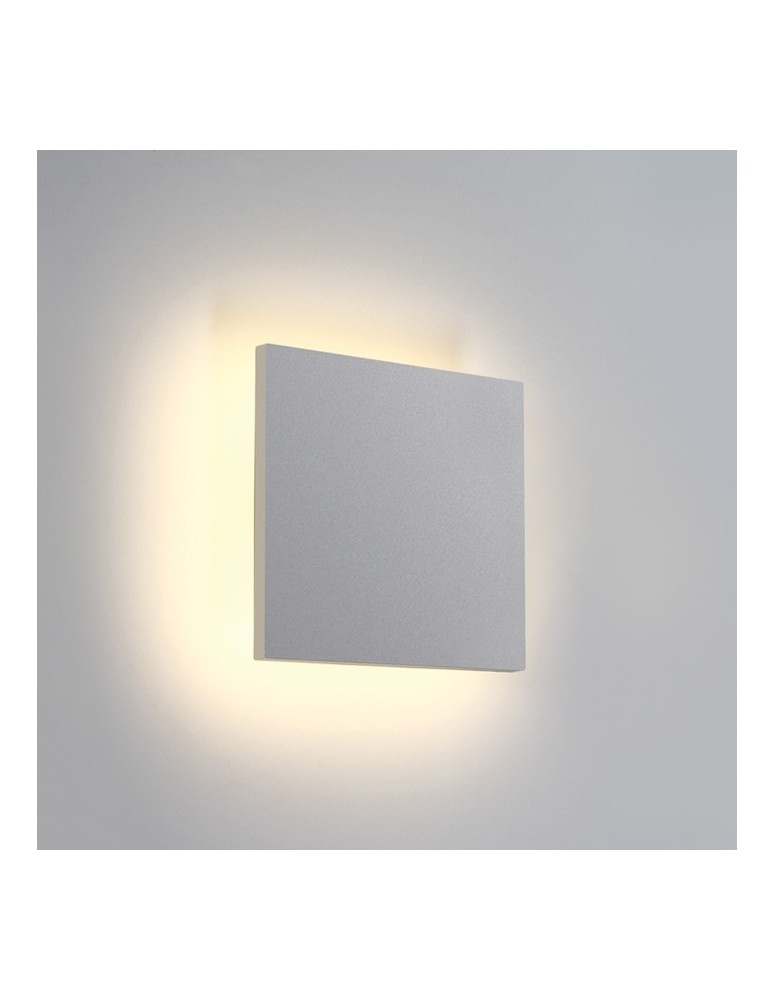 Outdoor wall lamps - One Light LED square wall light plafond Prevedos 67450A/W/W IP54 - product kolory-swiatla.pl 1