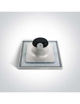 One Light LED square wall light plafond Prevedos 67450A/W/W IP54 - product 2