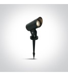 Garden lamps driven into the ground (with wedge) - One Light black Doumena spike garden lamp 67464G/B IP65 - product 1