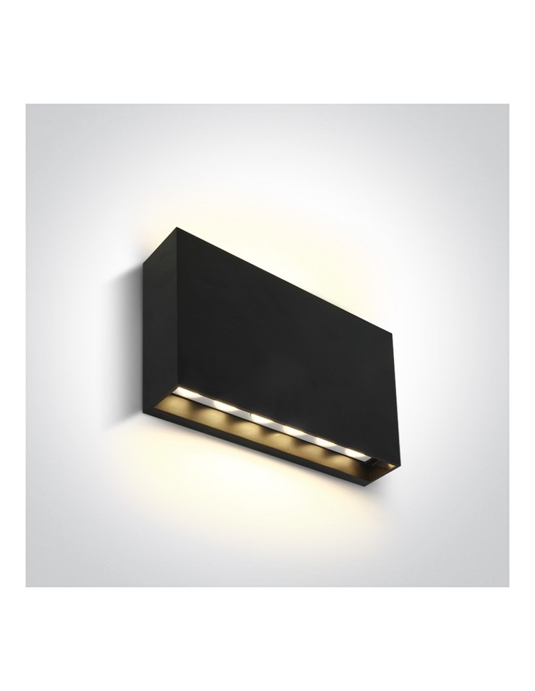 Outdoor wall lamps - One Light modern LED wall lamp apartment home facade Almiriki 67472/AN/W IP65 - product kolory-swiatla.pl 1