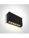 One Light LED wall lamp minimalist anthracite apartment loft facade Latzio 67472A/AN/W IP65