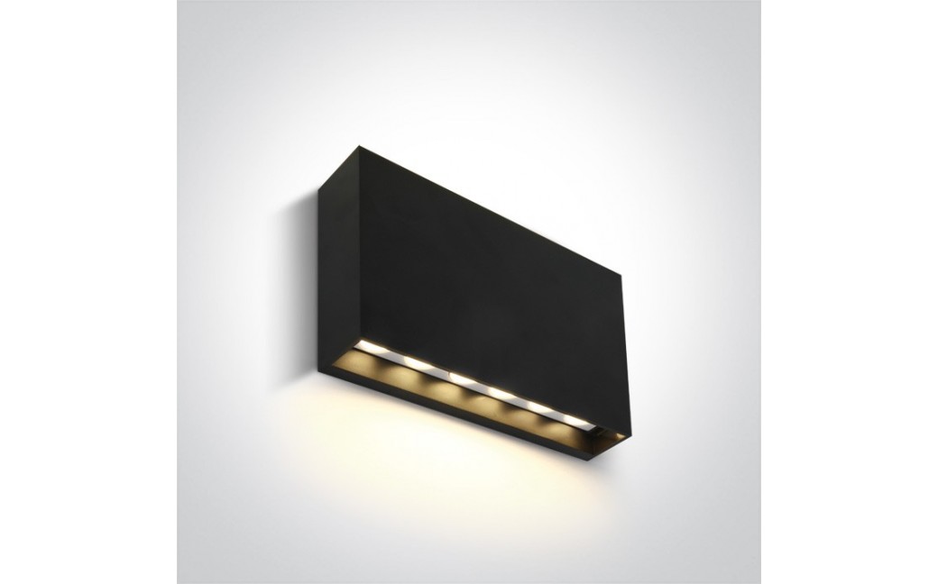 One Light kinkiet LED minimalistyczny antracyt mieszkanie loft elewacja Latzio 67472A/AN/W IP65