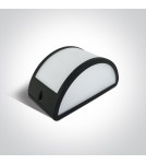 Outdoor wall lamps - One Light semicircular LED wall sconce facade home apartment Smila 67474B/AN/W IP54 - product 2