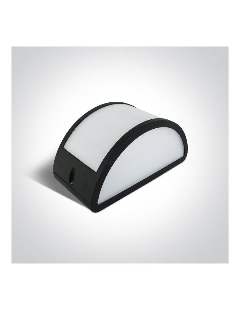 Outdoor wall lamps - One Light semicircular LED wall sconce facade home apartment Smila 67474B/AN/W IP54 - product kolory-swiatla.pl 2