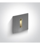 Luminaires to be built into the wall - One Light LED recessed stylish decorative apartment home facade Epitalio 68004/AL/W IP54 - product 1