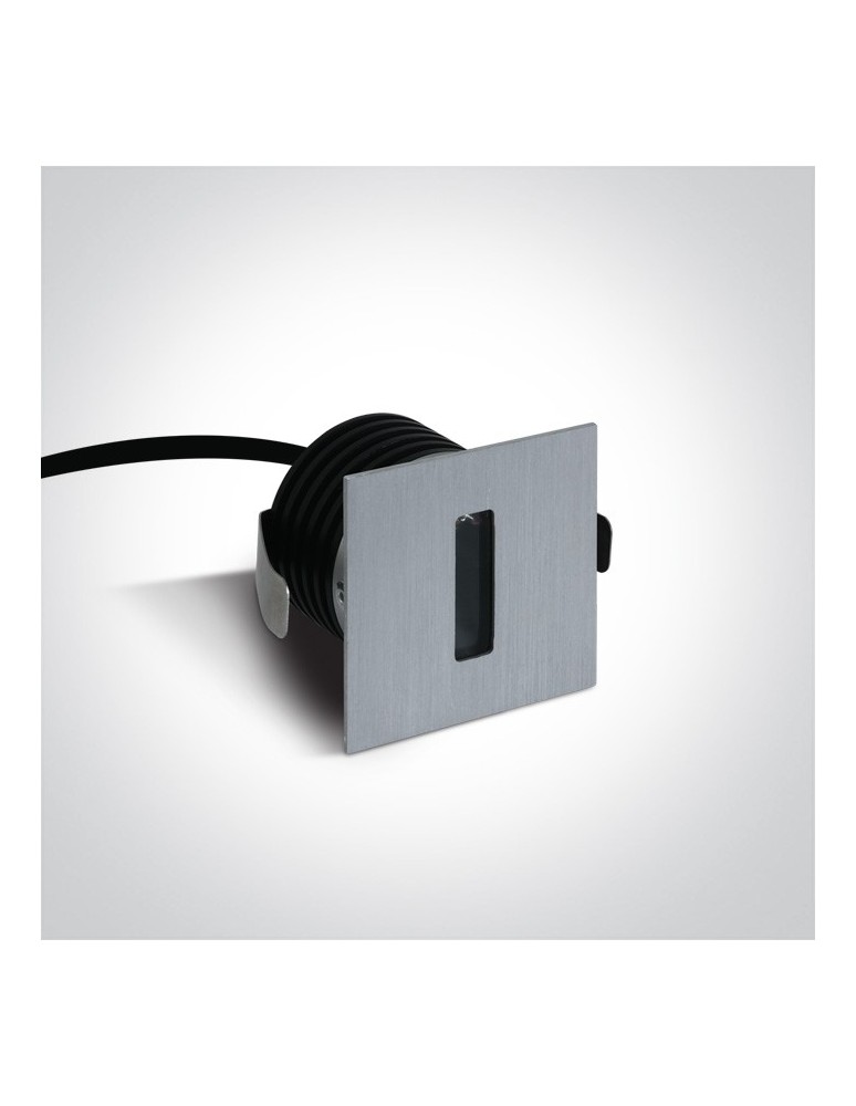 Luminaires to be built into the wall - One Light LED recessed stylish decorative apartment home facade Epitalio 68004/AL/W IP54 - product kolory-swiatla.pl 2