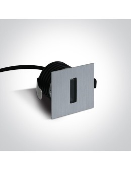 One Light wpust LED stylowy ozdobny mieszkanie dom elewacja Epitalio 68004/AL/W IP54 - produkt 2