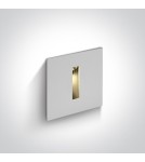 Luminaires to be built into the wall - One Light LED inlet stylish decorative apartment home facade Epitalio 68004/W/W IP54 - product 1