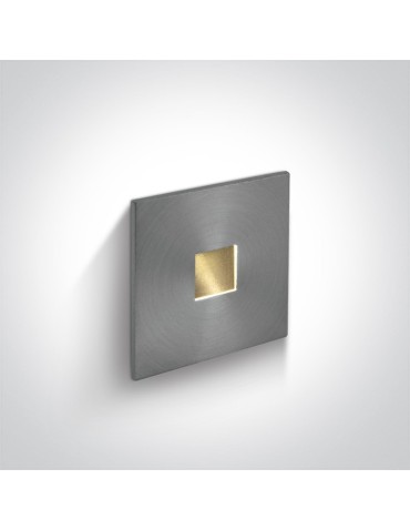 One Light LED recess for Ladiko 68004A/AL/W IP54 walkway corridor lighting