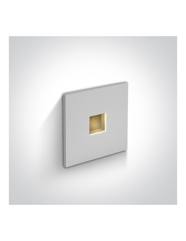 Luminaires to be built into the wall - One Light LED recess for Ladiko 68004A/W/W IP54 walkway corridor lighting - product kolory-swiatla.pl 1