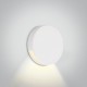 One Light okrągły biały wpust LED do oświetlenia korytarza schodów Persena 68074/W/W IP65
