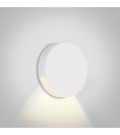 Luminaires to be built into the wall - One Light round white LED recess for staircase corridor lighting Persena 68074/W/W IP65 - product 1