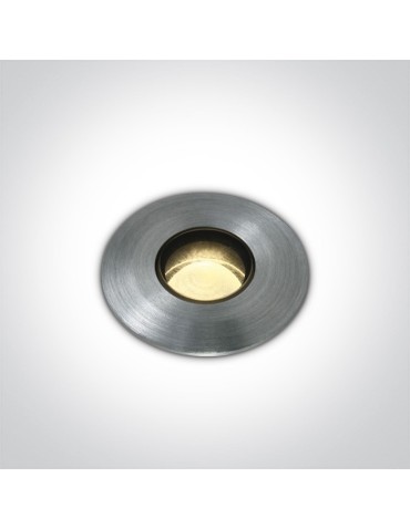 One Light LED recessed garden pathway walkway lighting Emiali 69042M/AL/W IP67