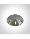 One Light wpust LED aluminiowy do ogrodu ścieżka chodnik Diaselo 6 69044/AL/W IP67