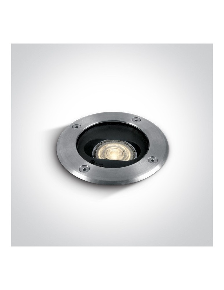 Overhead and ground lights - One Light LED outdoor recessed adjustable pathway sidewalk facade Verga 69046G IP67 - product kolory-swiatla.pl 1