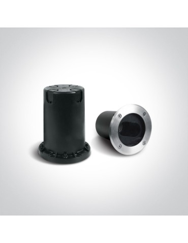 One Light wpust LED zewnętrzny regulowany ścieżka chodnik elewacja Verga 69046G IP67 - produkt 2