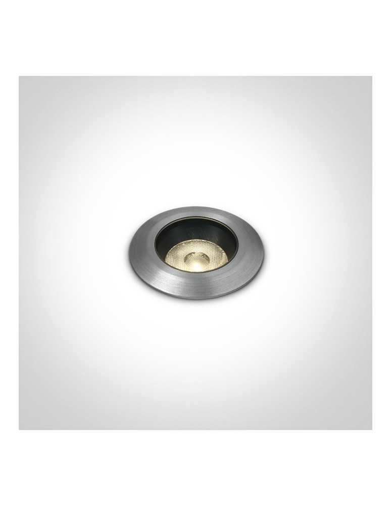 Overhead and ground lights - One Light Malta aluminum LED recessed 69056A/W IP67 - product kolory-swiatla.pl 1