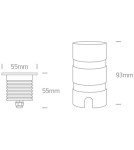 Overhead and ground lights - One Light Malta aluminum LED recessed 69056A/W IP67 - product 2