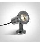 Outdoor spotlights and floodlights - One Light stainless steel garden spotlight Platsa 7008A IP65 - product 1