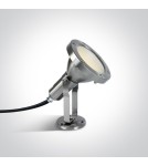 Outdoor spotlights and floodlights - One Light Nikon 7010 stainless steel garden floodlight IP65 - product 1