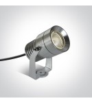 Outdoor spotlights and floodlights - One Light aluminum spotlight for the garden Moulin 7046/AL/W IP65. - product 1