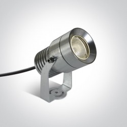 One Light reflektor aluminiowy do ogrodu Moulin 7046/AL/W IP65