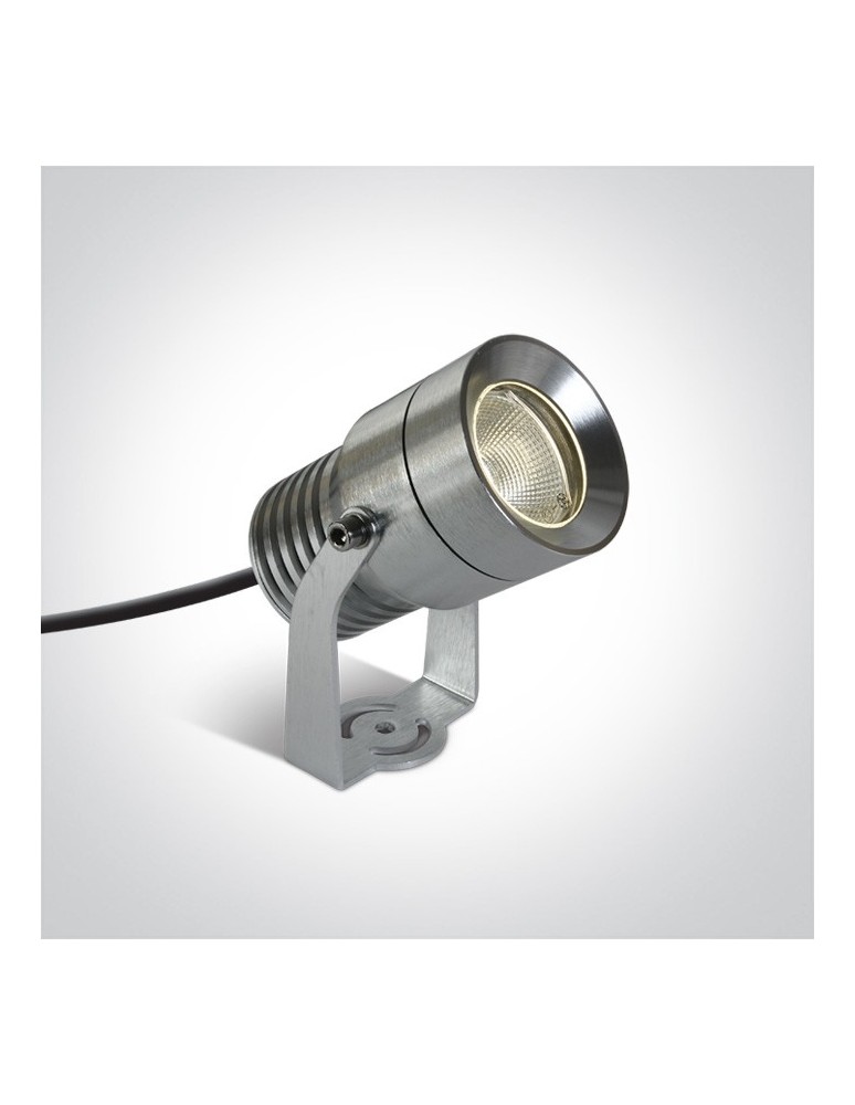 Outdoor spotlights and floodlights - One Light aluminum spotlight for the garden Moulin 7046/AL/W IP65. - product kolory-swiatla.pl 1