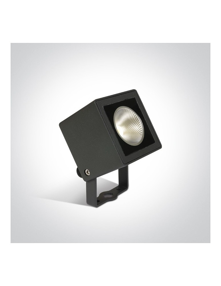 Outdoor spotlights and floodlights - One Light LED spotlight cube garden light Borgone 7052/AN/W IP65 - product kolory-swiatla.pl 1