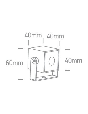 One Light reflektor LED do oświetlenia ogrodu Vanzone 7052B/AN/W IP65 - produkt 2