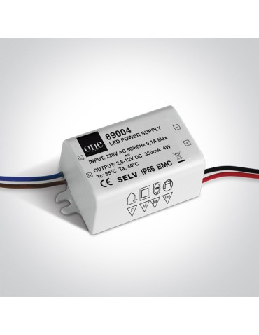 One Light LED power supply 350mA/amps 1-4W