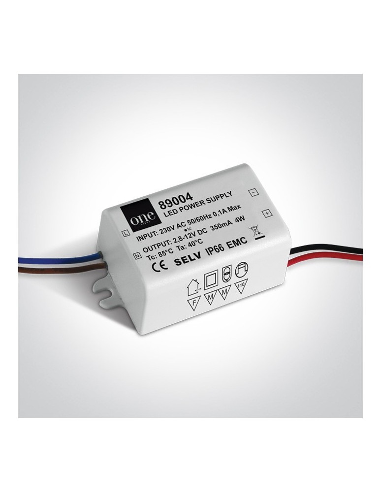 LED power supplies - One Light LED power supply 350mA/amps 1-4W - product kolory-swiatla.pl 1