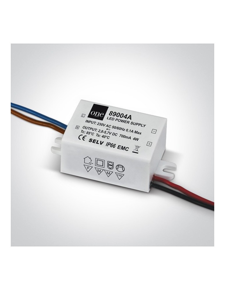 LED power supplies - One Light LED power supply 700mA/amps 2-4W - product kolory-swiatla.pl 1