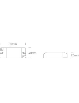 One Light zasilacz LED 350mA/opraw 4-8W - produkt 2