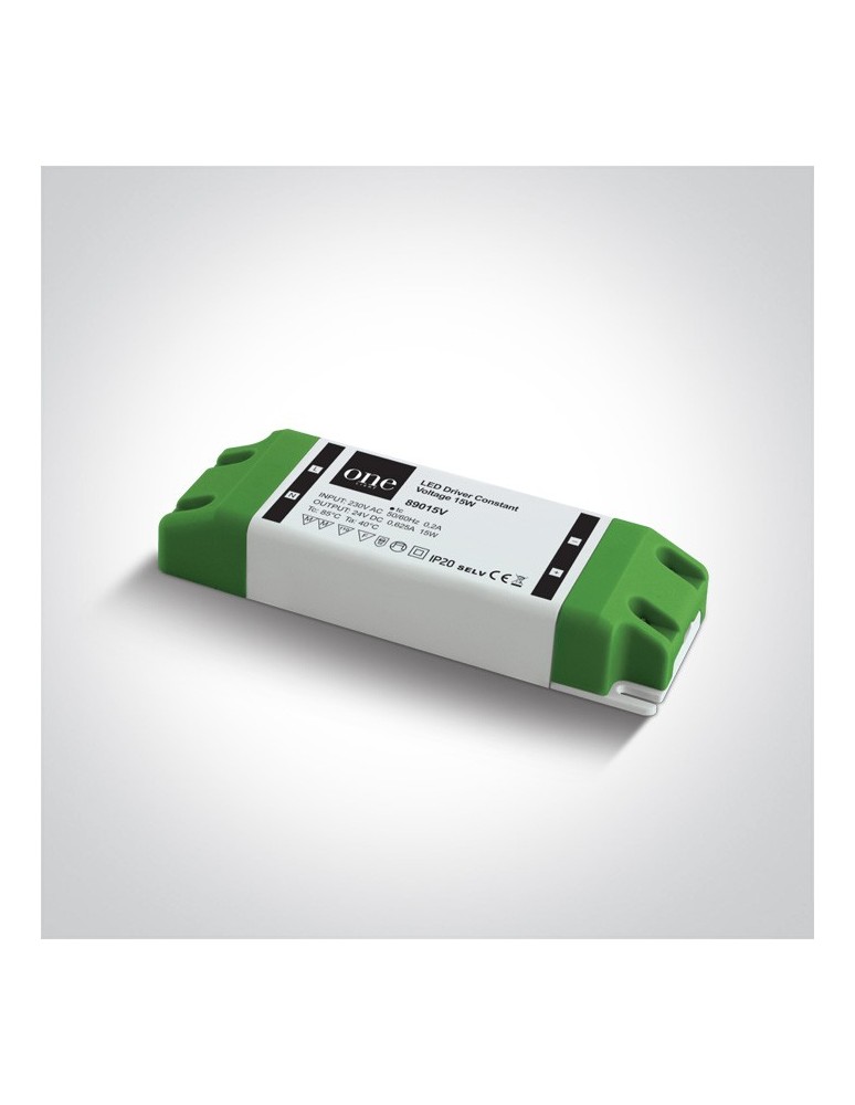 LED power supplies - One Light constant voltage power supply 15W 24V DC IP20 - product kolory-swiatla.pl 1