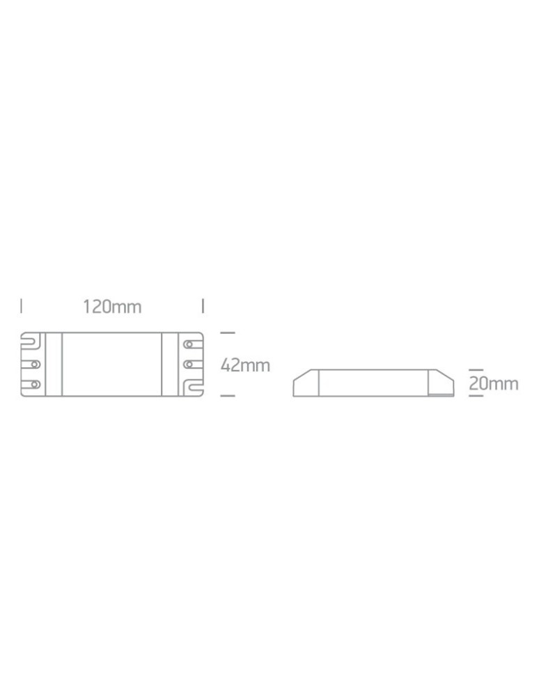 LED power supplies - One Light LED power supply 350mA/ LED fixtures 13-20W - product kolory-swiatla.pl 2