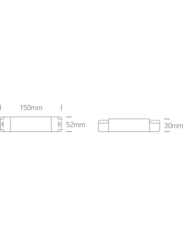 One Light LED push to dimm/ dali 1-10V power supply - product 2