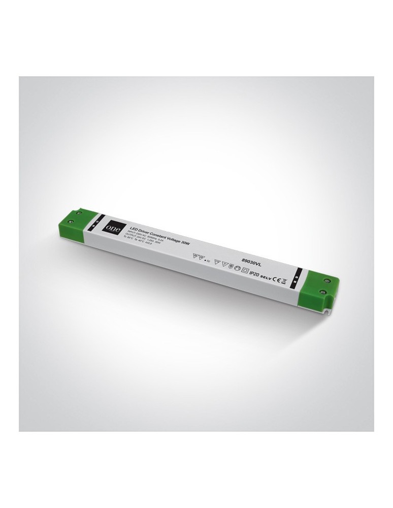 LED power supplies - One Light power supply 30W 24V DC IP20 - product kolory-swiatla.pl 1