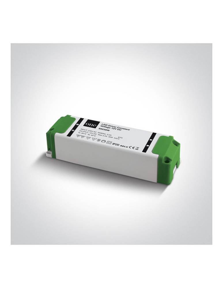 LED power supplies - One Light 30W 12V DC constant voltage LED power supply unit - product kolory-swiatla.pl 1