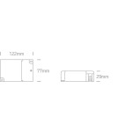 LED power supplies - One Light dimmable LED power supply for 1200mA 32-48W LED fixtures - product 2
