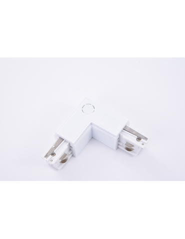Azzardo Corner Connector White left angle connector AZ2984