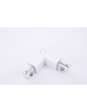 Azzardo Corner Connector White right angle connector AZ2986