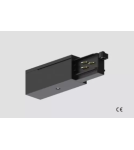 Accessories for 3 phase busbars - Stucchi Supply end black left 9001/B - product 1