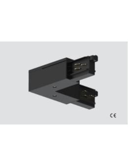 Stucchi Internal angle connector - type L black 9011/B