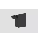 Accessories for 3 phase busbars - Stucchi rail cap black 9004/B - product 1